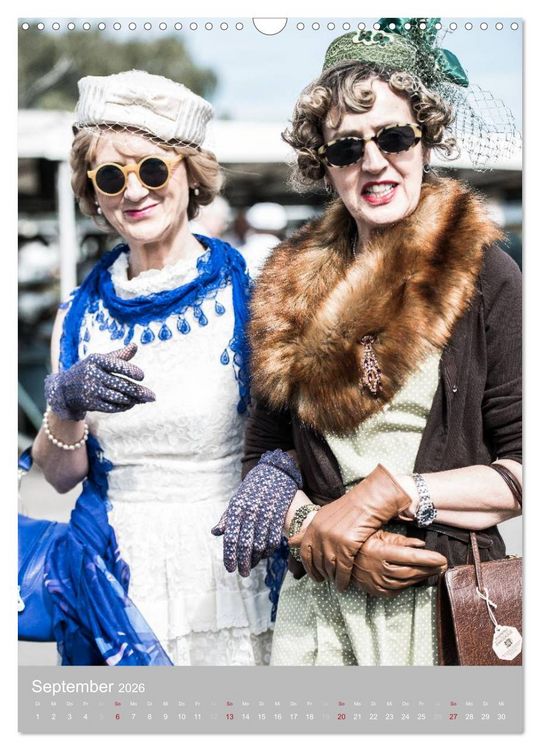 Produktbild: Lifestyle in Goodwood - Zeitreise in l&auml;ngst vergangene Epochen (Wandkalender 2026 DIN A3 hoch), CALVENDO Monatskalender