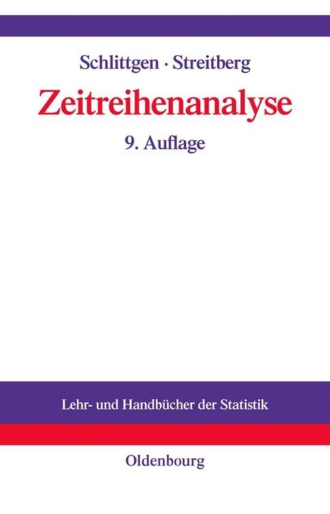 Produktbild: Zeitreihenanalyse