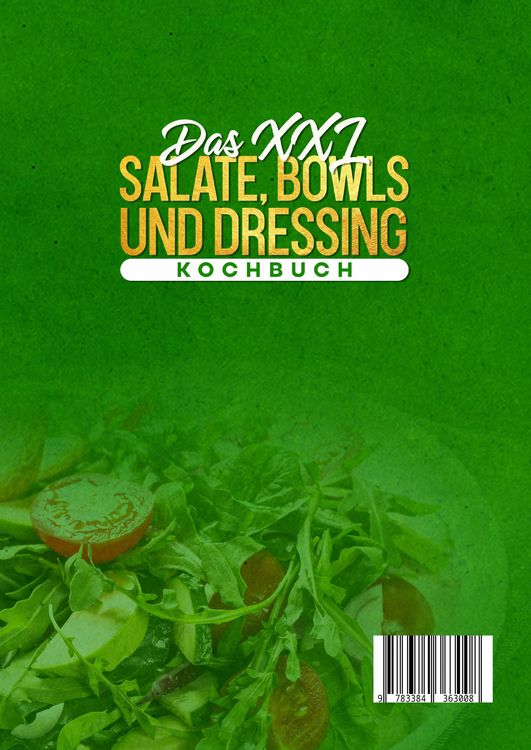 Produktbild: Das XXL Salate, Bowls und Dressing Kochbuch