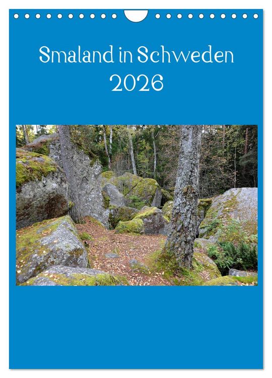 Produktbild: Smaland in Schweden 2026 (Wandkalender 2026 DIN A4 hoch), CALVENDO Monatskalender