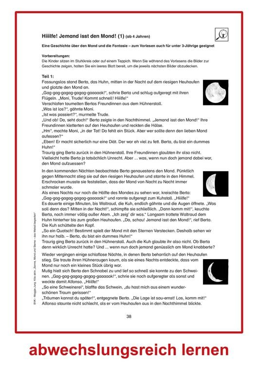 Produktbild: Kita aktiv Projektmappe Sonne, Mond und Sterne &ndash; das Weltall begreifen
