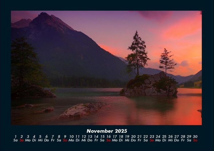 Produktbild: Seeblick 2025 Fotokalender DIN A4