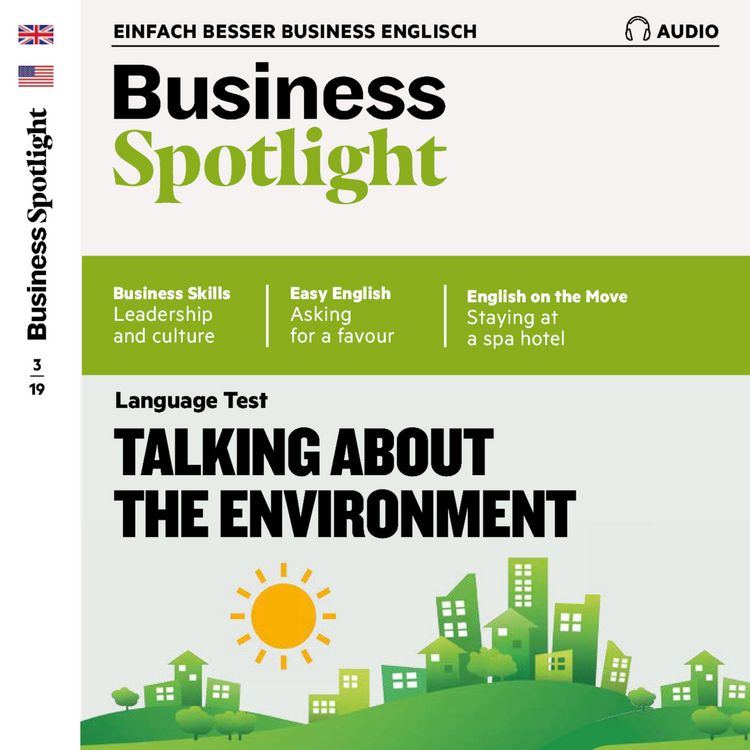 Produktbild: Business-Englisch lernen Audio - &Uuml;ber Umweltthemen sprechen