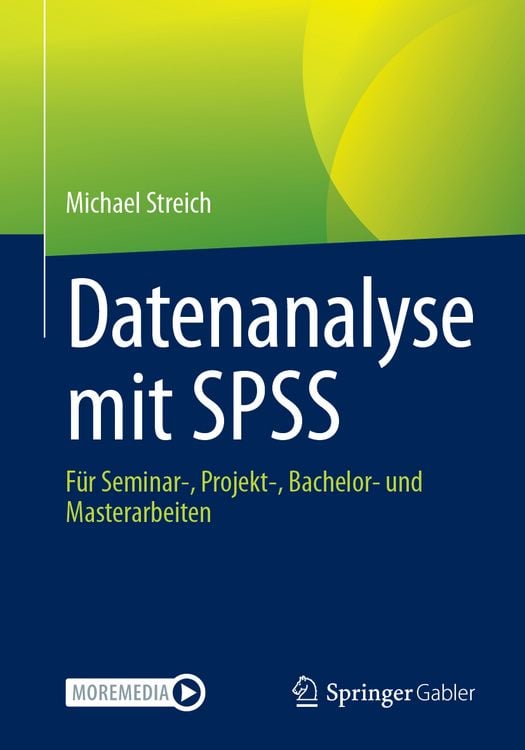 Produktbild: Datenanalyse mit SPSS