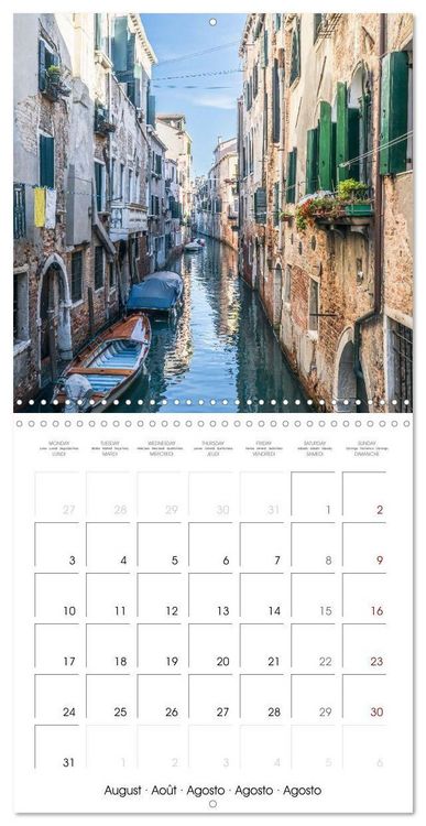 Produktbild: Venice - Magic of the Serinissima (Wall Calendar 2026 12 &times; 12 Inch) CALVENDO 12 Month Wall Calendar