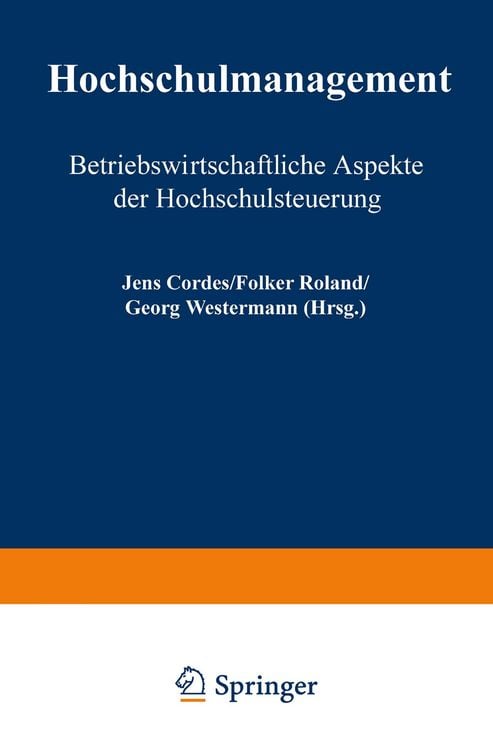 Produktbild: Hochschulmanagement