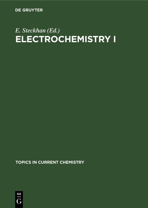 Produktbild: Electrochemistry I