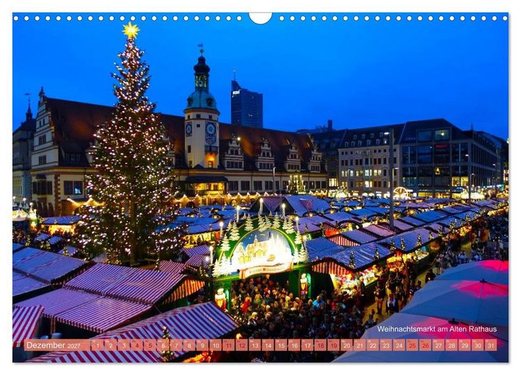 Produktbild: Mein Leipzig lob ich mir... (Wandkalender 2027 DIN A3 quer), CALVENDO Monatskalender