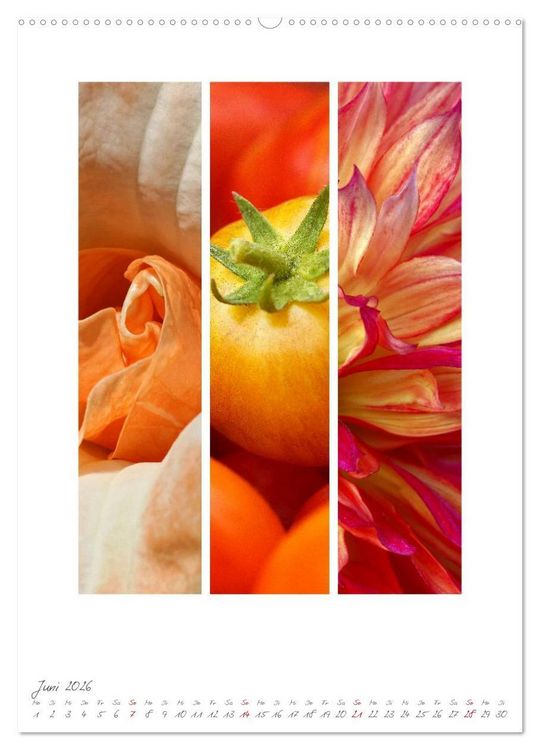 Produktbild: Natur Farben Dreiklang (hochwertiger Premium Wandkalender 2026 DIN A2 hoch), Kunstdruck in Hochglanz