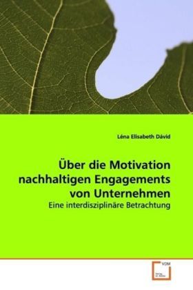 Produktbild: D&aacute;vid, L: &Uuml;ber die Motivation nachhaltigen Engagements von U