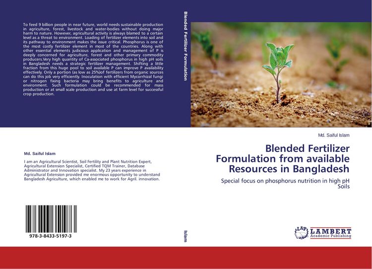 Produktbild: Blended Fertilizer Formulation from available Resources in Bangladesh
