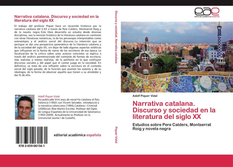 Produktbild: Narrativa catalana. Discurso y sociedad en la literatura del siglo XX