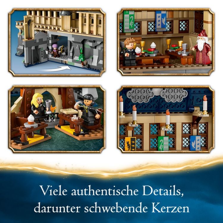 Produktbild: LEGO Harry Potter Schloss Hogwarts: Die Gro&szlig;e Halle, Fantasy Set 76435
