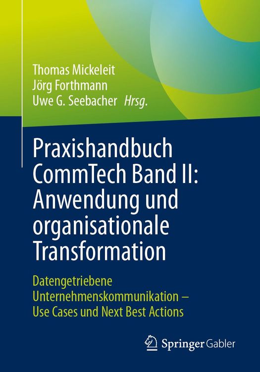 Produktbild: Praxishandbuch CommTech Band II: Anwendung und organisationale Transformation