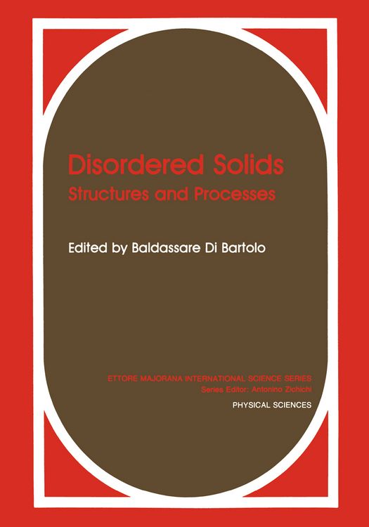 Produktbild: Disordered Solids