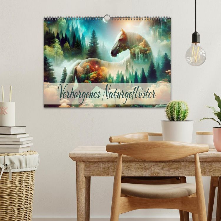 Produktbild: Verborgenes Naturgefl&uuml;ster (Wandkalender 2026 DIN A3 quer), CALVENDO Monatskalender