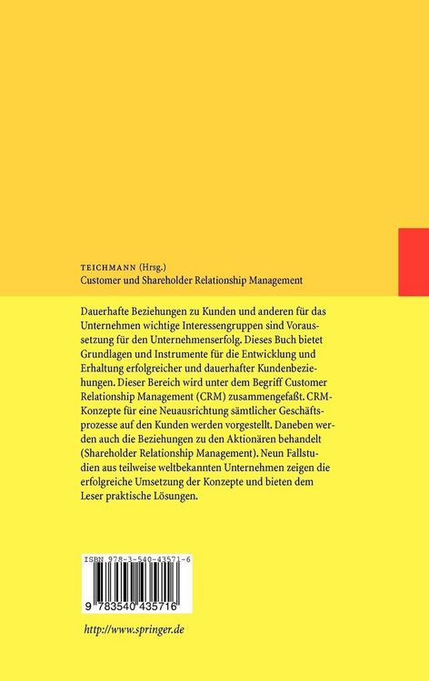 Produktbild: Customer und Shareholder Relationship Management