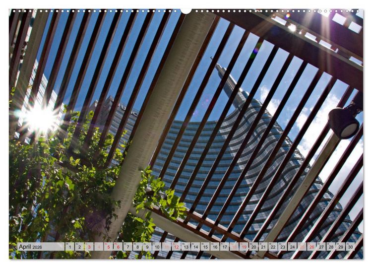 Produktbild: Neue Architektur in Mailand (hochwertiger Premium Wandkalender 2026 DIN A2 quer), Kunstdruck in Hochglanz