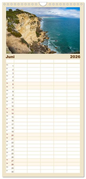 Produktbild: Familienplaner 2026 - Jerez de la Frontera - Heimatstadt des Sherry mit 5 Spalten (Wandkalender, 21 x 45 cm) CALVENDO