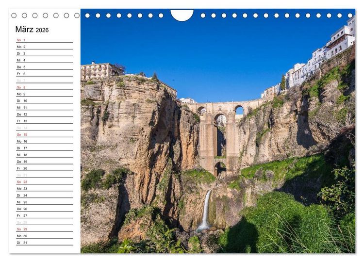 Produktbild: Andalusien (Wandkalender 2026 DIN A4 quer), CALVENDO Monatskalender