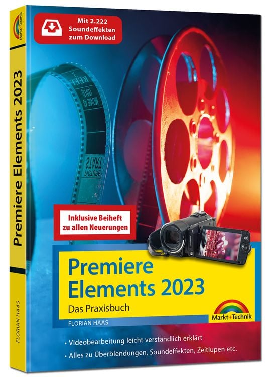 Produktbild: Premiere Elements 2023 / 2024 - Das Praxisbuch zur Software