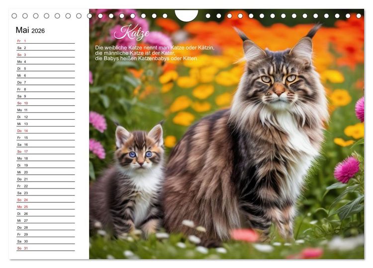 Produktbild: F&uuml;r pfiffige Kids- Haus- und Hoftiere (Wandkalender 2026 DIN A4 quer), CALVENDO Monatskalender