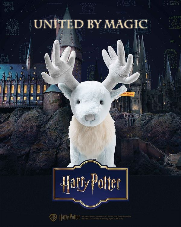 Produktbild: Steiff 024221 - Kuscheltier Patronus Hirsch, Harry Potter, 25 cm