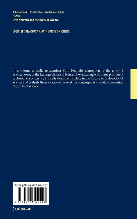 Produktbild: Otto Neurath and the Unity of Science