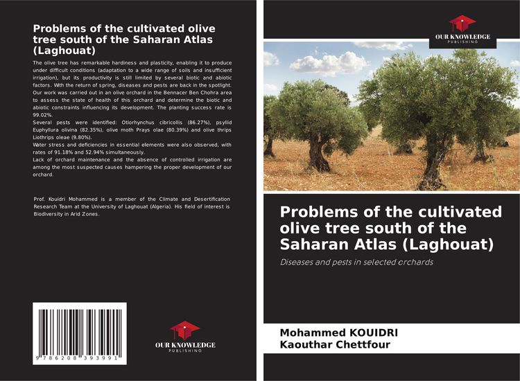 Produktbild: Problems of the cultivated olive tree south of the Saharan Atlas (Laghouat)