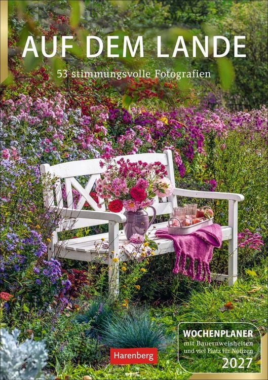 Produktbild: Auf dem Lande Wochenplaner 2027 - 53 stimmungsvolle Fotografien