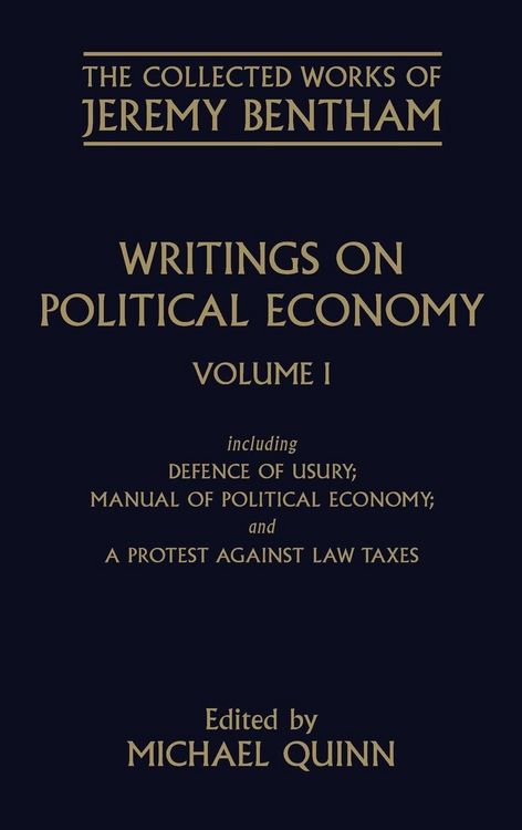 Produktbild: Writings on Political Economy