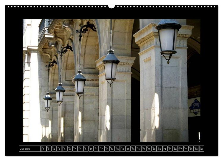 Produktbild: Stra&szlig;enlaternen in Europa (Wandkalender 2026 DIN A2 quer), CALVENDO Monatskalender