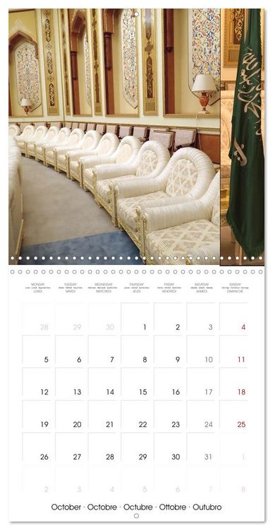 Produktbild: Kingdom of Saudi Arabia Riyadh and Jeddah (Wall Calendar 2026 12 &times; 12 Inch) CALVENDO 12 Month Wall Calendar
