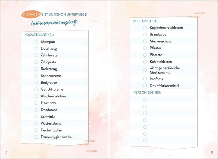 Produktbild: Reisetagebuch (Fische)