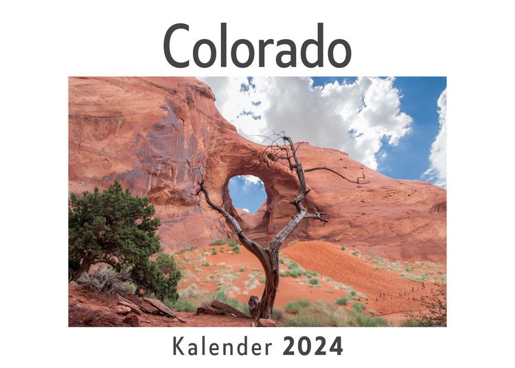 Produktbild: Colorado (Wandkalender 2024, Kalender DIN A4 quer, Monatskalender im Querformat mit Kalendarium, Das perfekte Geschenk)