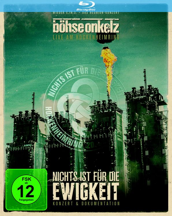 Produktbild: B&ouml;hse Onkelz - Nichts ist f&uuml;r die Ewigkeit/Live am Hockenheimring 2014 [2 BRs]