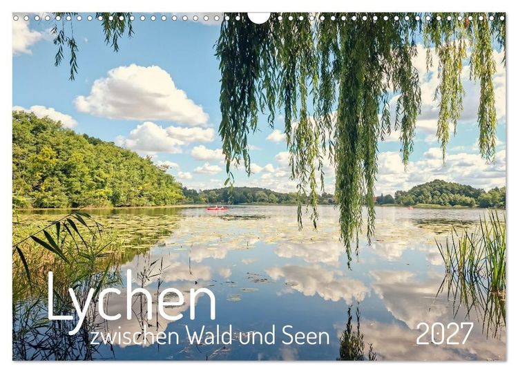 Produktbild: Lychen - zwischen Wald und Seen (Wandkalender 2027 DIN A3 quer), CALVENDO Monatskalender