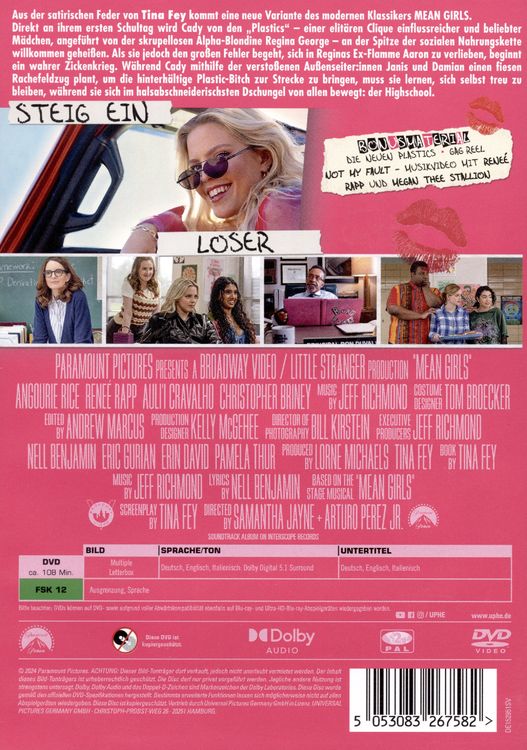 Produktbild: Mean Girls - der Girls Club