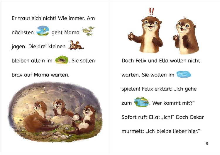Produktbild: Bildermaus - Trau dich, kleiner Otter!