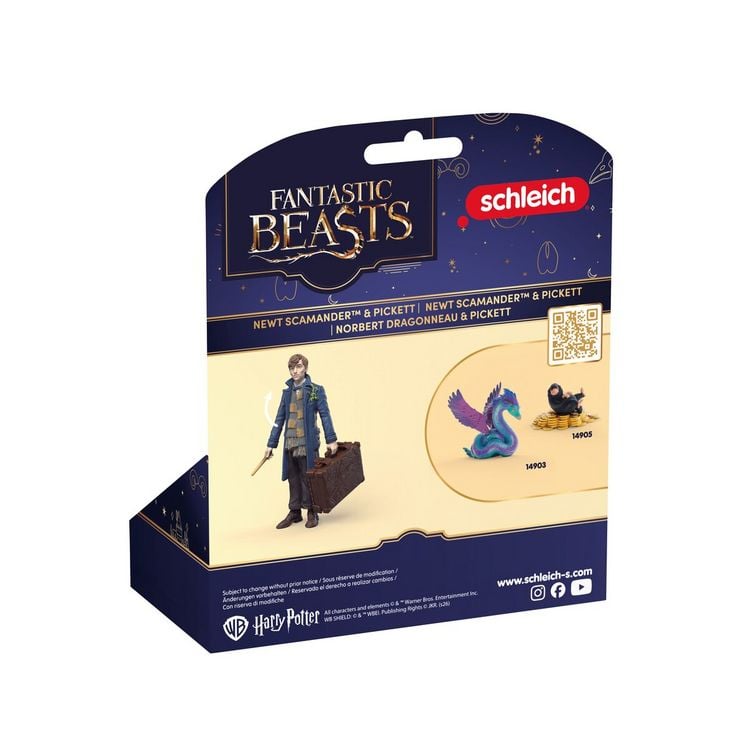 Produktbild: Schleich 42743 - Harry Potter, Newt Scamander & Pickett
