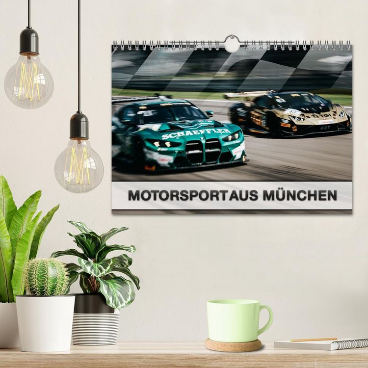 Produktbild: Motorsport aus M&uuml;nchen (Wandkalender 2026 DIN A4 quer), CALVENDO Monatskalender
