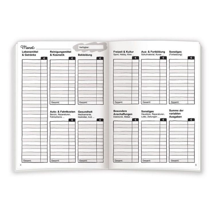 Produktbild: TR&Ouml;TSCH - Mein Haushaltsbuch - Finanzen im &Uuml;berblick