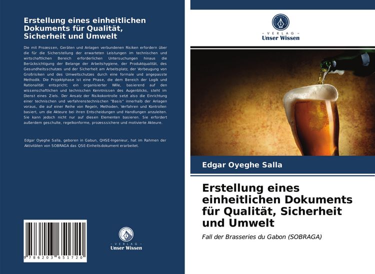 Produktbild: Erstellung eines einheitlichen Dokuments f&uuml;r Qualit&auml;t, Sicherheit und Umwelt