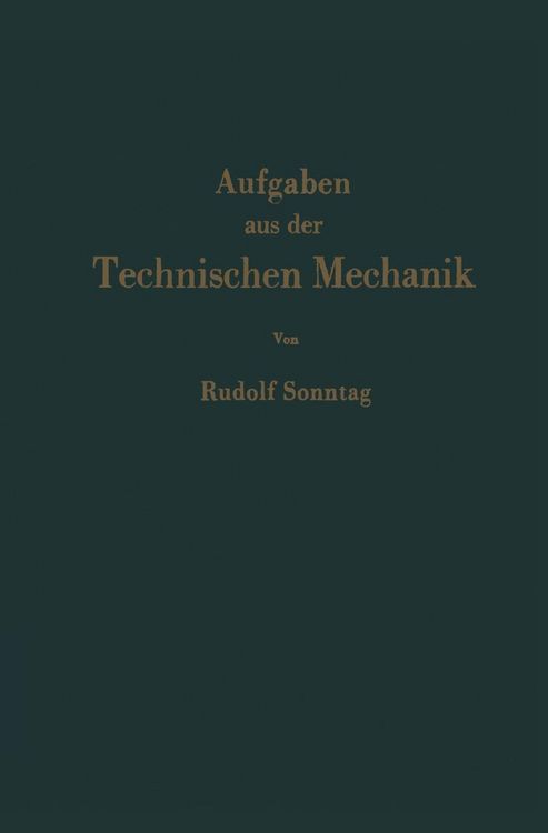 Produktbild: Aufgaben aus der Technischen Mechanik