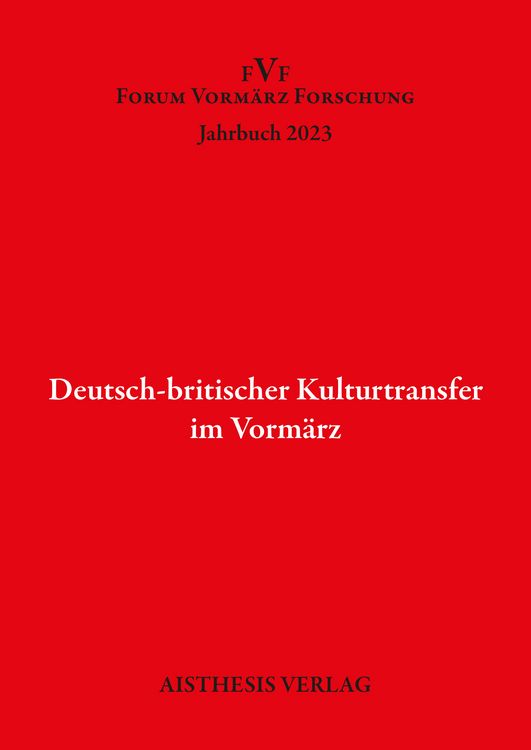 Produktbild: Deutsch-britischer Kulturtransfer im Vorm&auml;rz