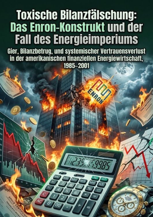 Produktbild: Toxische Bilanzf&auml;lschung: Das Enron-Konstrukt und der Fall des Energieimperiums
