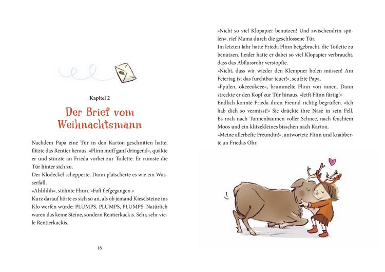 Produktbild: Es d&uuml;st ein Rentier durch den Schnee