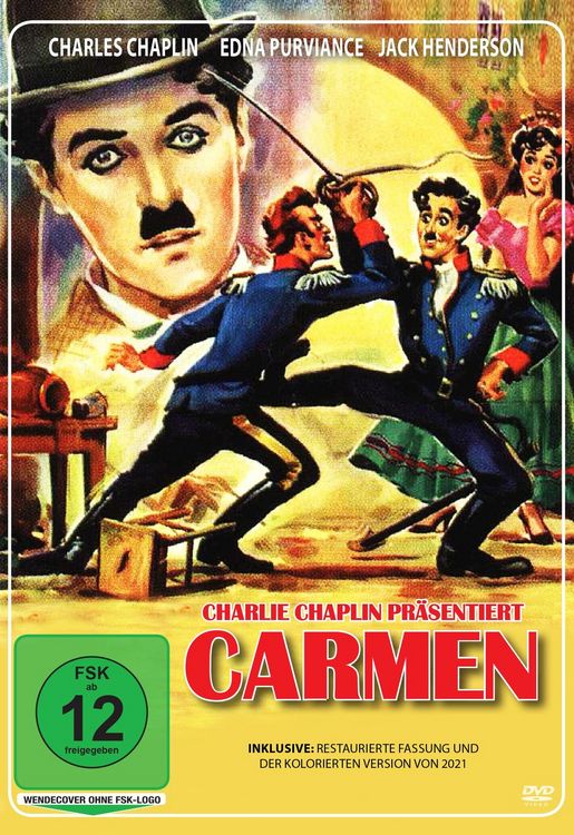 Produktbild: Charlie Chaplin pr&auml;sentiert Carmen (koloriert)