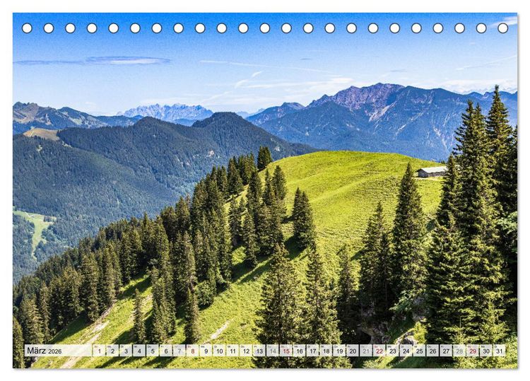 Produktbild: Magischer Tegernsee (Tischkalender 2026 DIN A5 quer), CALVENDO Monatskalender