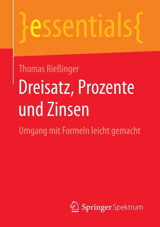 Produktbild: Dreisatz, Prozente und Zinsen